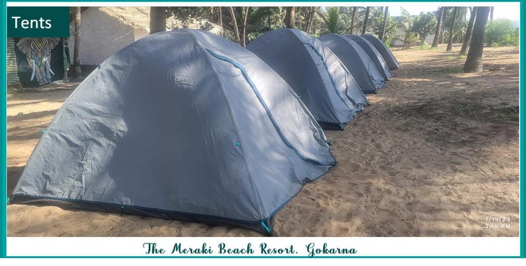 גוקרנה The Meraki Beach Resort מראה חיצוני תמונה